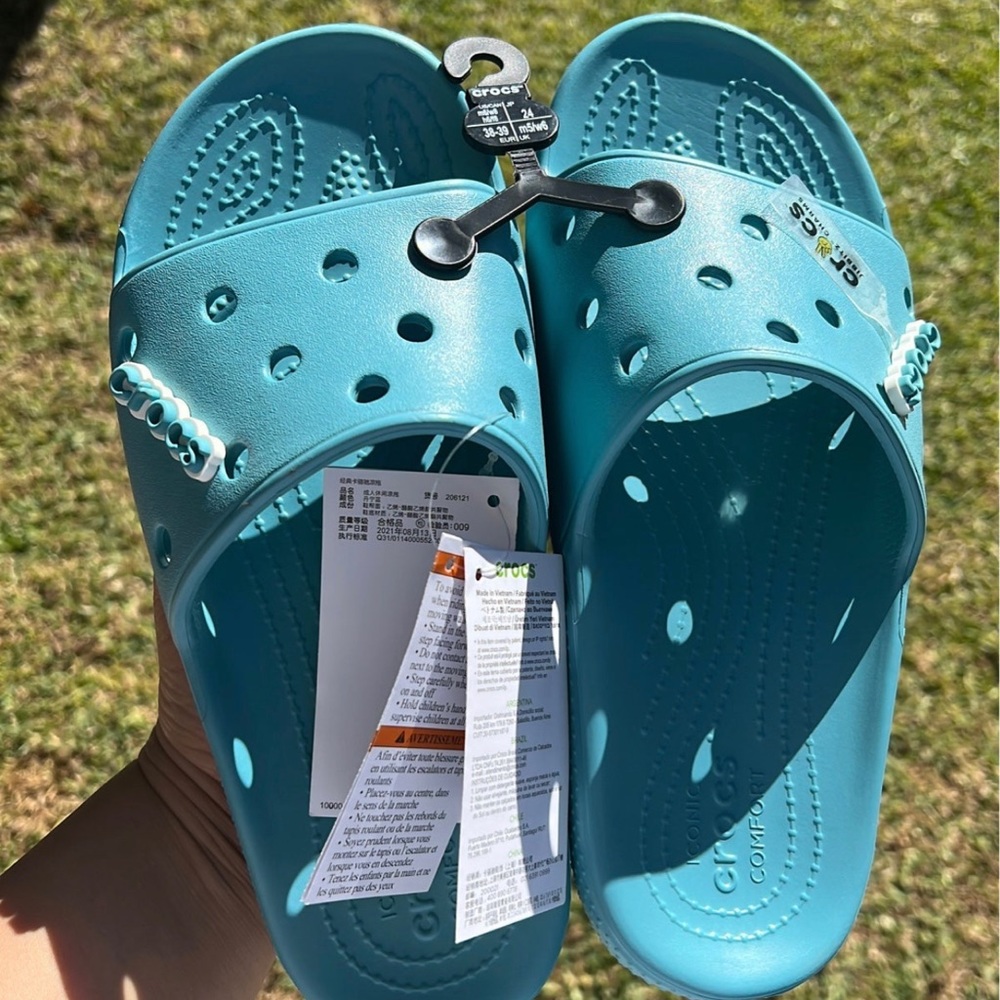 Crocs slides